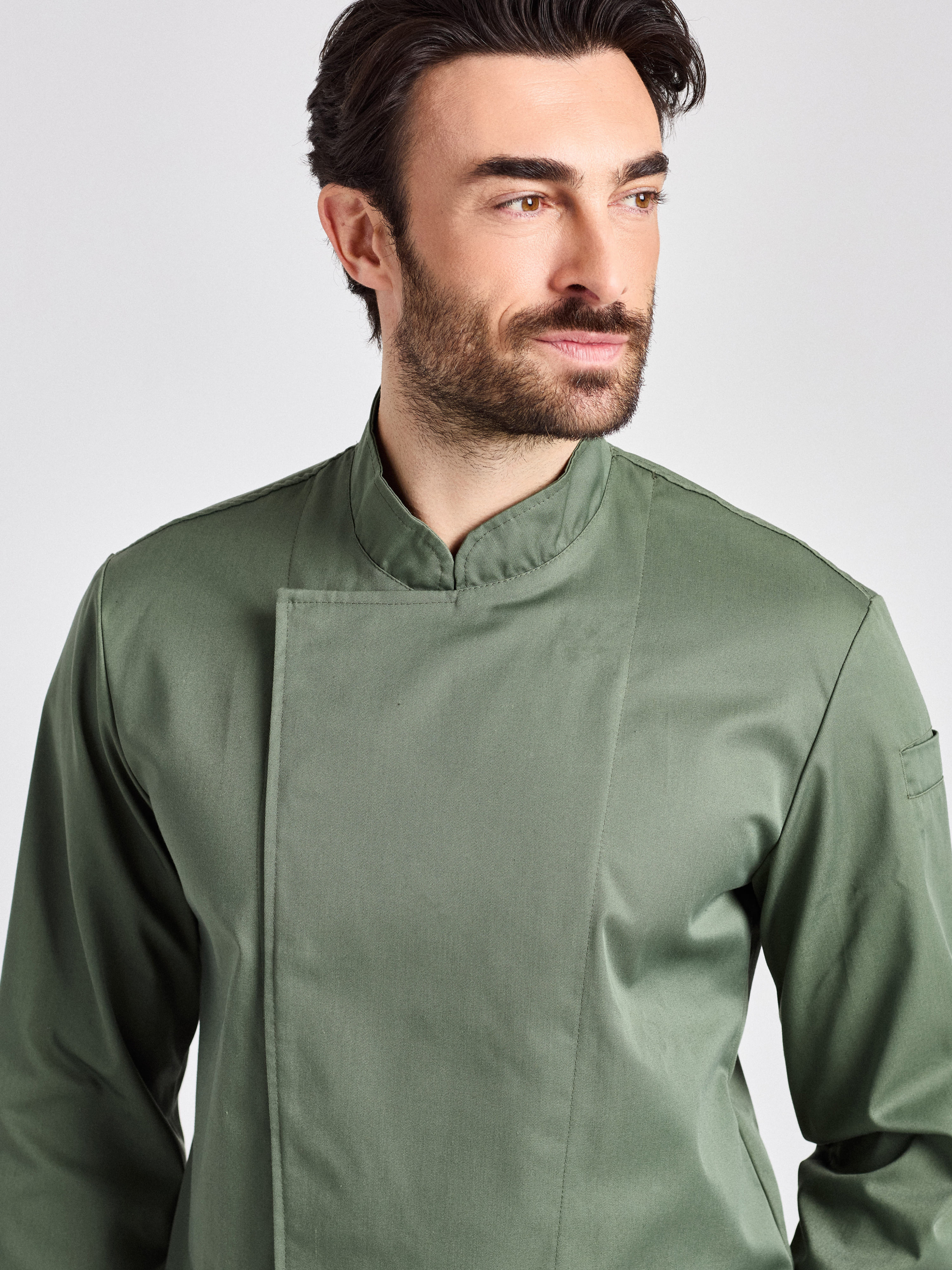 Rimini-Bene Man Classic - Kochjacke - olive